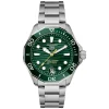 TAG Heuer Aquaracer Professional 300 Date 42mm Green Dial & Ceramic Bezel Steel Bracelet Watch