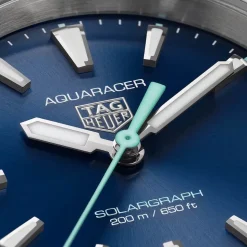 TAG Heuer Aquaracer Professional 200 Solargraph 34mm Blue Dial Stainless Steel Bracelet Watch