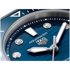 TAG Heuer Aquaracer Professional 300 36mm Blue Dial & Bezel Stainless Steel Bracelet Watch