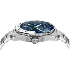 TAG Heuer Aquaracer Professional 300 GMT 43mm Blue Dial Stainless Steel Bracelet Watch