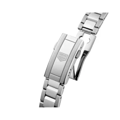 TAG Heuer Aquaracer Professional 200 Solargraph 34mm Pink Dial Diamond Dot Steel Bracelet Watch