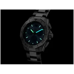 TAG Heuer Aquaracer Professional 200 Chronograph 40mm Light Blue Dial Steel Bracelet Watch