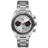 TAG Heuer Carrera Chronograph 39mm Silver Dial Stainless Steel Bracelet Watch