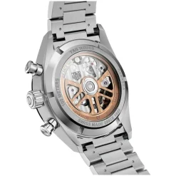 TAG Heuer Carrera Chronograph 42mm Blue Dial Stainless Steel Bracelet Watch