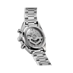 TAG Heuer Carrera Chronograph 39mm Silver Dial Stainless Steel Bracelet Watch