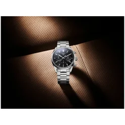 TAG Heuer Carrera Chronograph 42mm Black Dial Stainless Steel Bracelet Watch