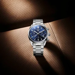 TAG Heuer Carrera Chronograph 42mm Blue Dial Stainless Steel Bracelet Watch