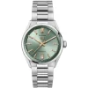 TAG Heuer Carrera Date 36mm Green Dial Rose Gold Index Stainless Steel Bracelet Watch