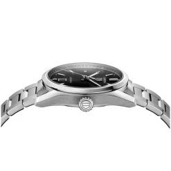TAG Heuer Carrera Date 39mm Black Dial Stainless Steel Bracelet Watch