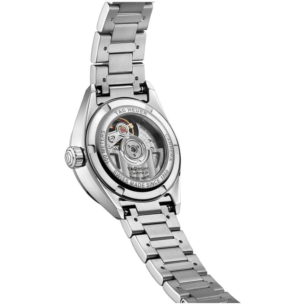 TAG Heuer Carrera Date 29mm Mother of Pearl Dial Stainless Steel Bracelet Watch