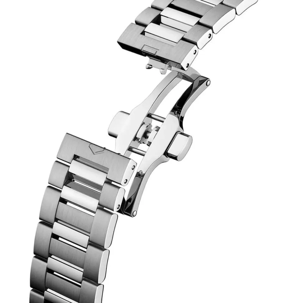 TAG Heuer Carrera Day-Date 41mm Smokey Red Dial Stainless Steel Bracelet Watch