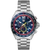 TAG Heuer Formula 1 Chronograph x Red Bull Racing 43mm Blue Dial Stainless Steel Bracelet Watch