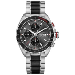 TAG Heuer Formula 1 Chronograph 44mm Black Dial Ceramic & Stainless Steel Watch