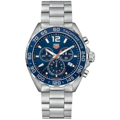 TAG Heuer Formula 1 Chronograph 43mm Blue Dial Stainless Steel Watch