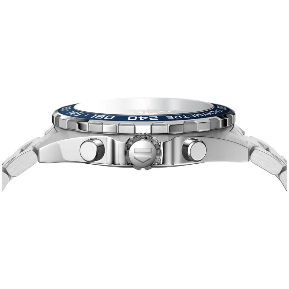 TAG Heuer Formula 1 Chronograph 43mm Blue Dial Stainless Steel Watch