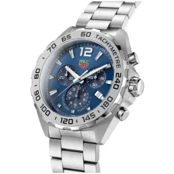TAG Heuer Formula 1 Chronograph 43mm Blue Dial Stainless Steel Bracelet Watch