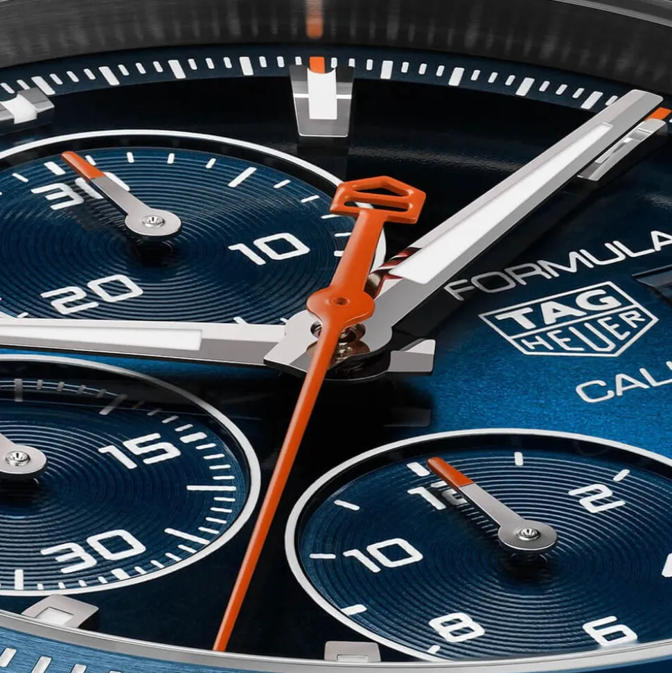 TAG Heuer Formula 1 Chronograph 44mm Blue Dial Stainless Steel Bracelet Watch