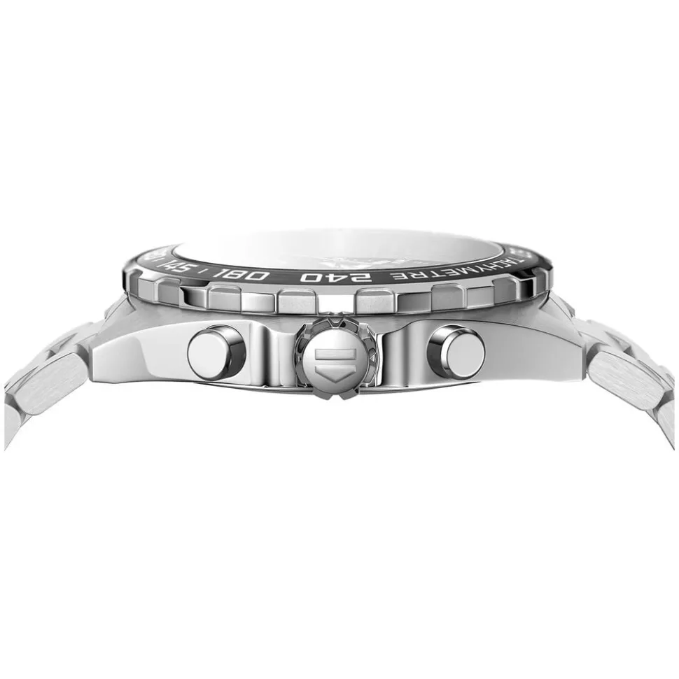 TAG Heuer Formula 1 Chronograph 43mm Black Dial Stainless Steel Bracelet Watch