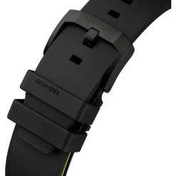 TAG Heuer Formula 1 Chronograph 44mm Black & Yellow Dial Black Rubber Strap Watch