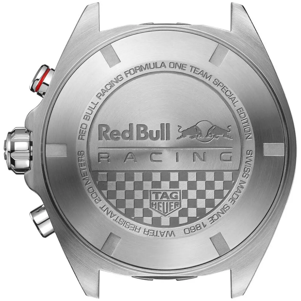 TAG Heuer Formula 1 Chronograph x Red Bull Racing 43mm Blue Dial Stainless Steel Bracelet Watch