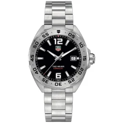 TAG Heuer Formula 1 Date 41mm Black Dial Stainless Steel Bracelet Watch