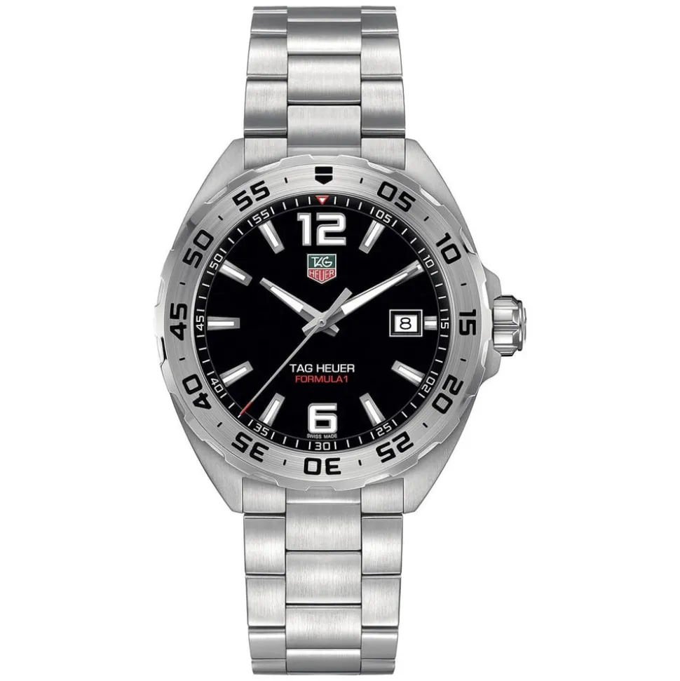 TAG Heuer Formula 1 Date 41mm Black Dial Stainless Steel Bracelet Watch