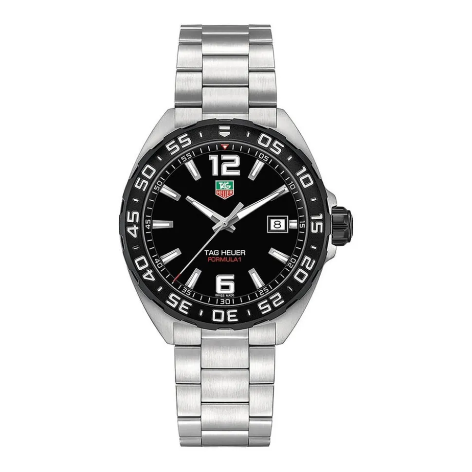 TAG Heuer Formula 1 Date 42mm Black Dial Stainless Steel Bracelet Watch