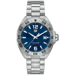 TAG Heuer Formula 1 Date 41mm Blue Dial Stainless Steel Bracelet Watch