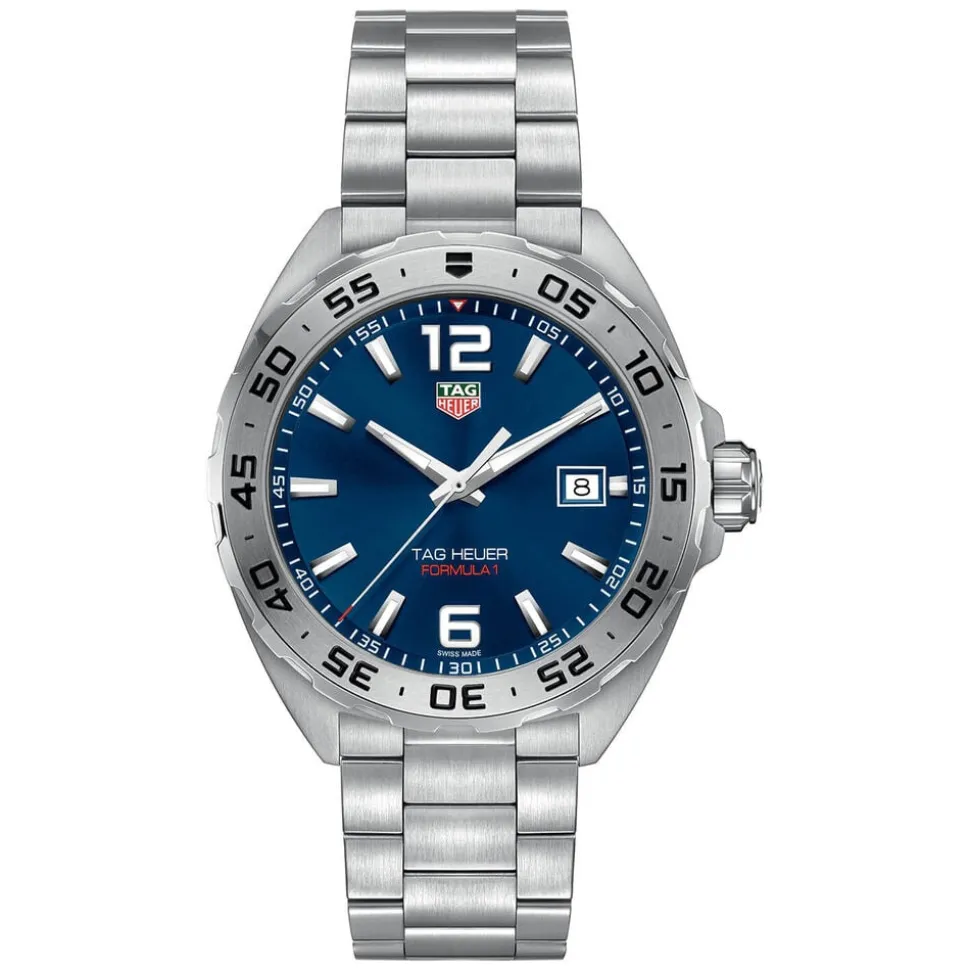 TAG Heuer Formula 1 Date 41mm Blue Dial Stainless Steel Bracelet Watch