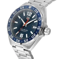 TAG Heuer Formula 1 Date 43mm Blue Dial & Bezel Stainless Steel Bracelet Watch
