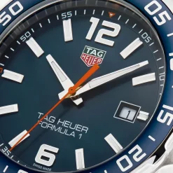 TAG Heuer Formula 1 Date 43mm Blue Dial & Bezel Stainless Steel Bracelet Watch