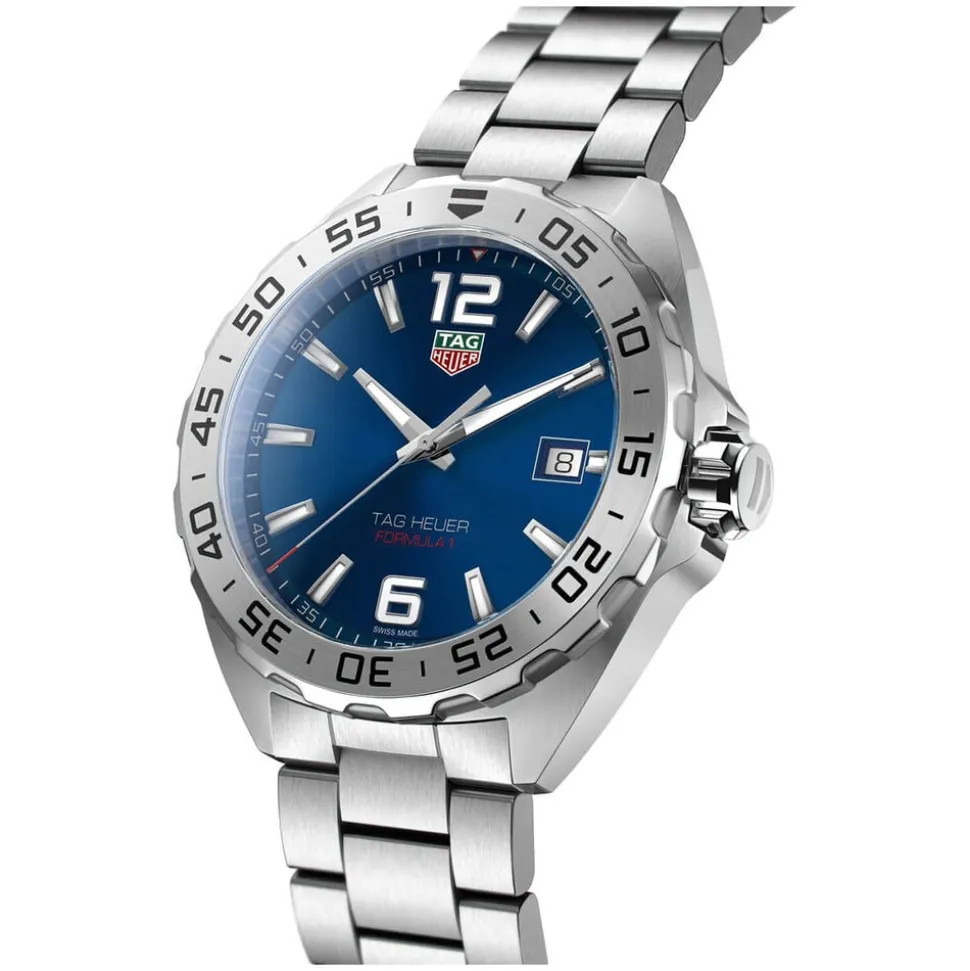 TAG Heuer Formula 1 Date 41mm Blue Dial Stainless Steel Bracelet Watch