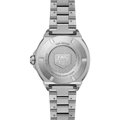 TAG Heuer Formula 1 Solargraph 38mm White Dial Black Bezel Steel Bracelet Watch