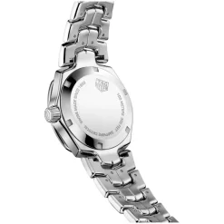 TAG Heuer Link Date 32mm Mother of Pearl Diamond Dial Stainless Steel Bracelet Watch