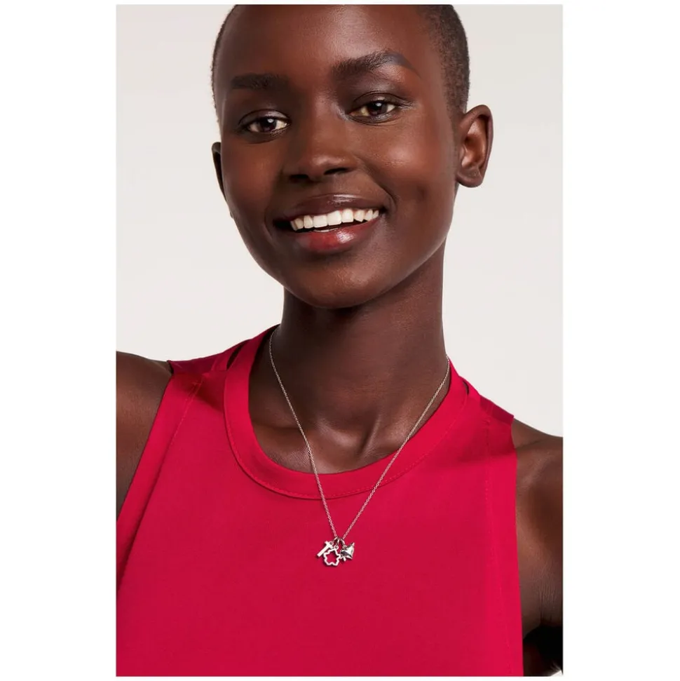 Ted Baker 3 Interchangeable Silver Tone Charms Set