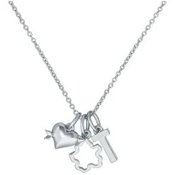 Ted Baker 3 Interchangeable Silver Tone Charms Set