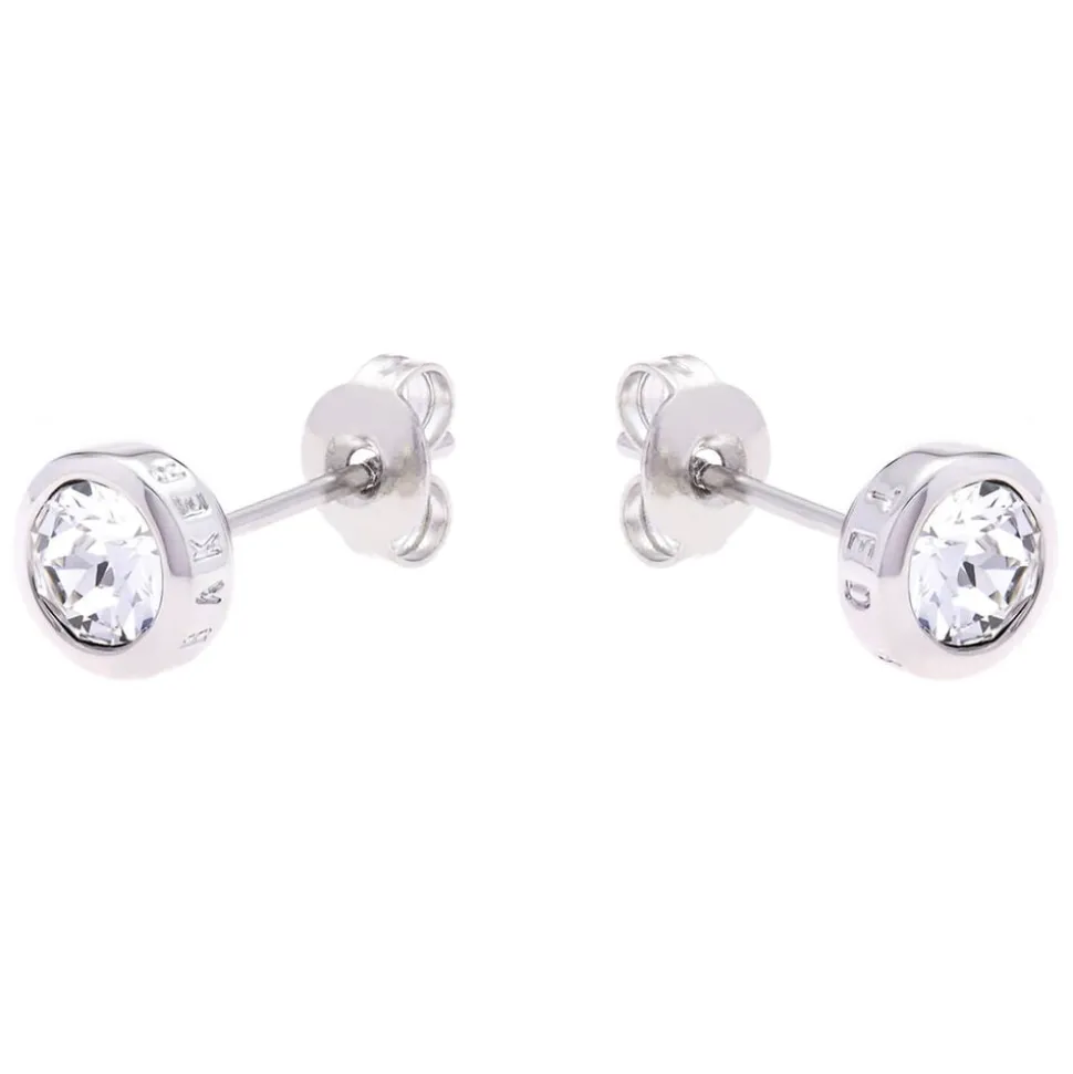 Ted Baker Silver Plated Sinaa Crystal Stud Earrings