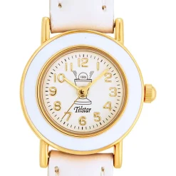 Telstar Girl's First Communion Watch Gold-Tone