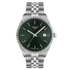 Tissot Ballade 40mm Green Dial Stainless Steel Bracelet Watch