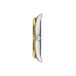 Tissot Ballade 40mm Silver Dial Yellow Gold PVD Steel Bracelet Watch