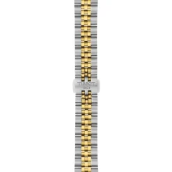 Tissot Ballade 34mm Silver Dial Yellow Gold PVD Steel Bracelet Watch