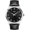 Tissot Classic Dream 42mm Quartz Black Dial Steel Case Black Strap Watch