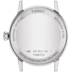 Tissot Classic Dream 42mm Quartz Black Dial Steel Case Black Strap Watch