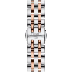 Tissot Classic Dream 28mm White Dial Steel & Rose Gold Bracelet Watch