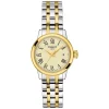 Tissot Dream Collection 28mm Yellow Dial Ladies Watch