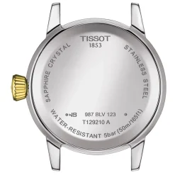 Tissot Dream Collection 28mm Yellow Dial Ladies Watch