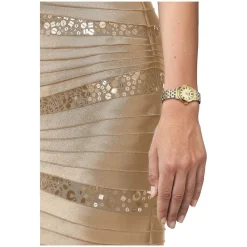Tissot Dream Collection 28mm Yellow Dial Ladies Watch