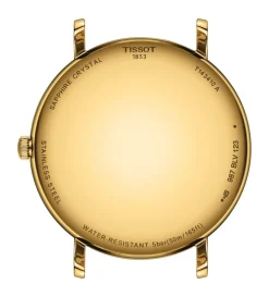 Tissot Everytime 40mm Green Dial Yellow Gold Steel Bracelet Watch