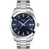 Tissot Gentleman 40mm Blue Dial Steel Case Bracelet Watch