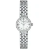 Tissot Lovely Round 19.5mm Silver Dial Faceted Glass Bracelet Watch